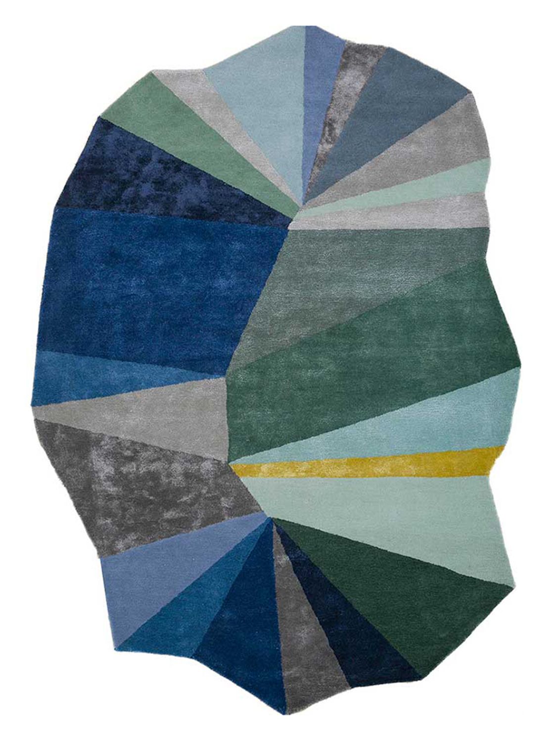 Tappeto di lana - Harlan - forma speciale
