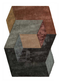 Tappeto di lana - Nehemiah - forma speciale