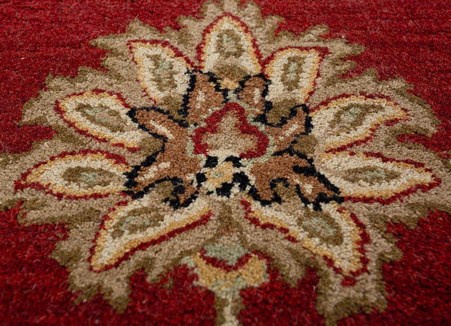 Tappeto di lana - 450 x 360 cm - arancione