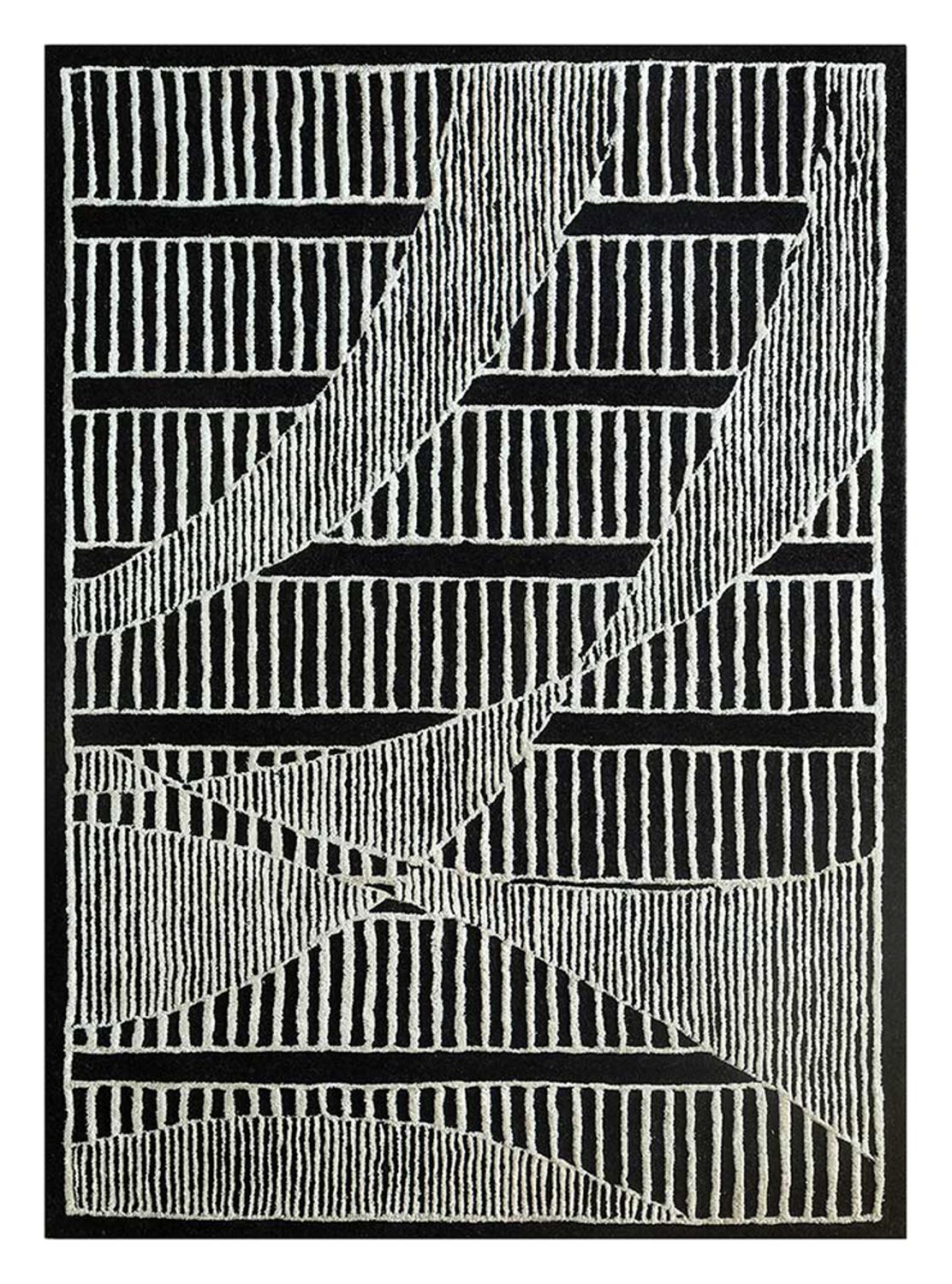 Tappeto di lana - 240 x 150 cm - multicolore