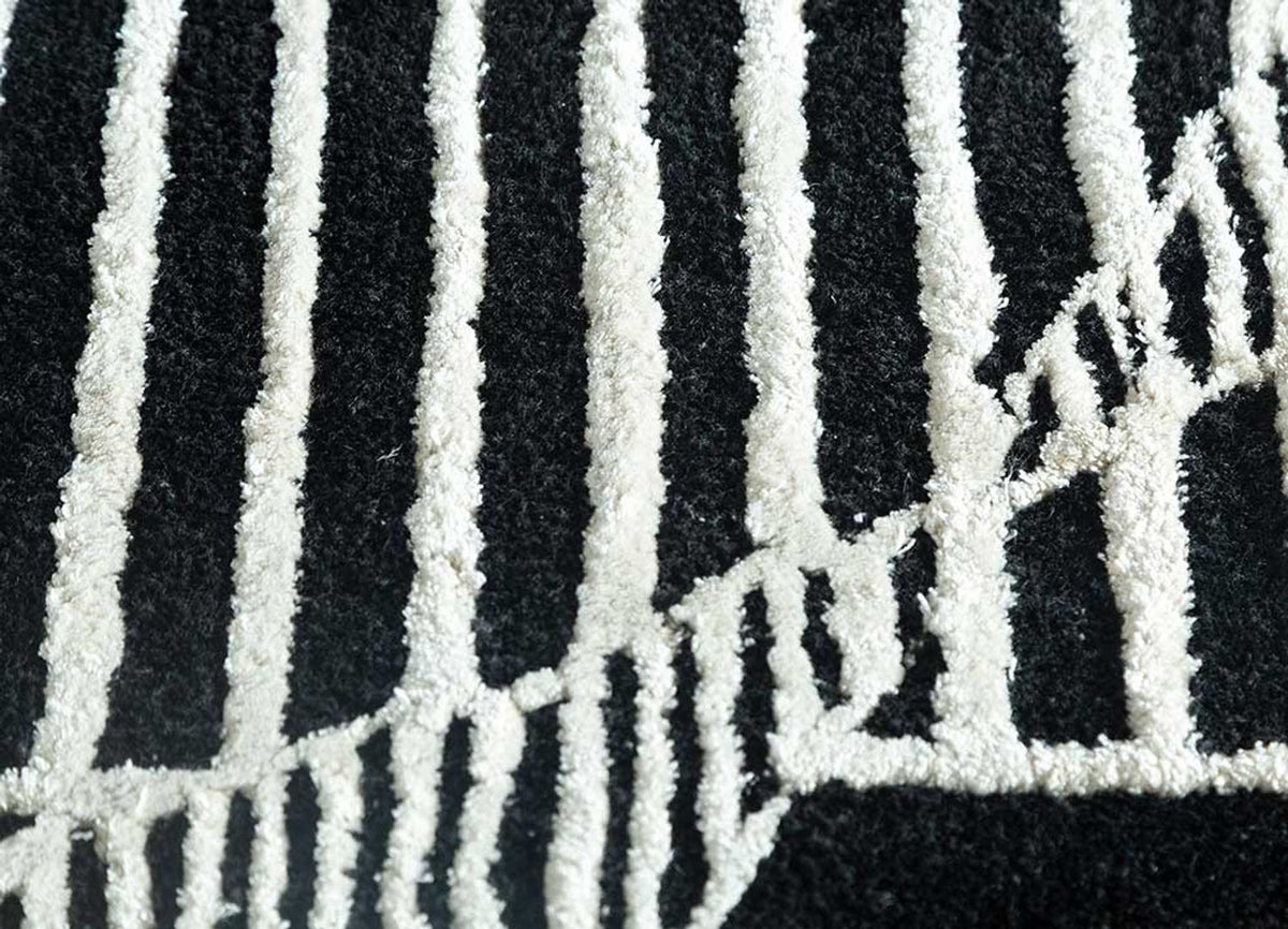 Tappeto di lana - 240 x 150 cm - multicolore