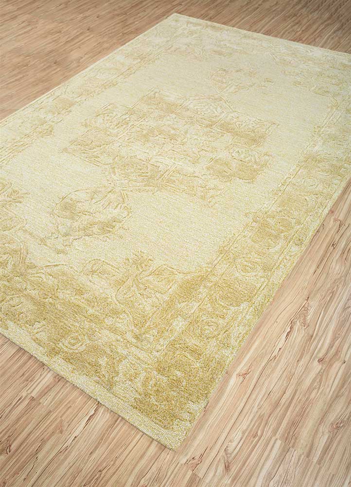 Tappeto di lana - 270 x 180 cm - oro