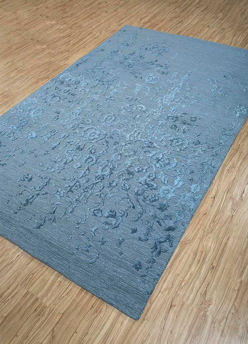 Tappeto di lana - 270 x 180 cm - blu