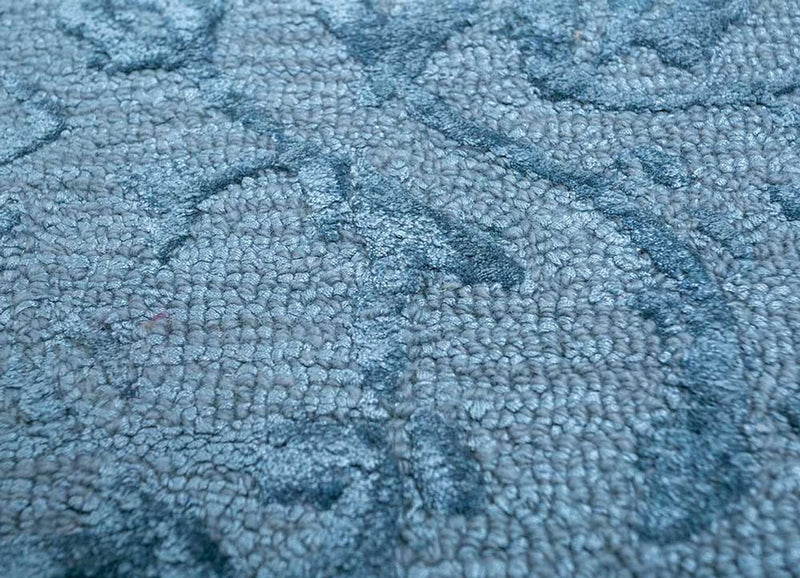 Tappeto di lana - 270 x 180 cm - blu