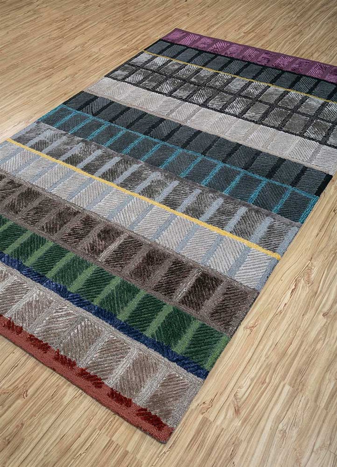 Tappeto di lana - 270 x 180 cm - multicolore