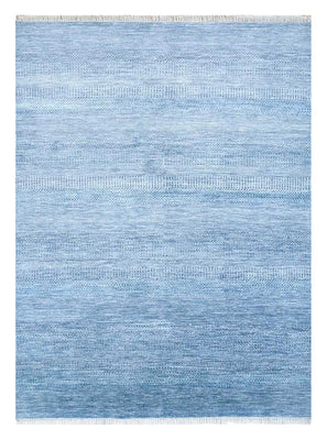 Tappeto di lana - 270 x 180 cm - blu mare