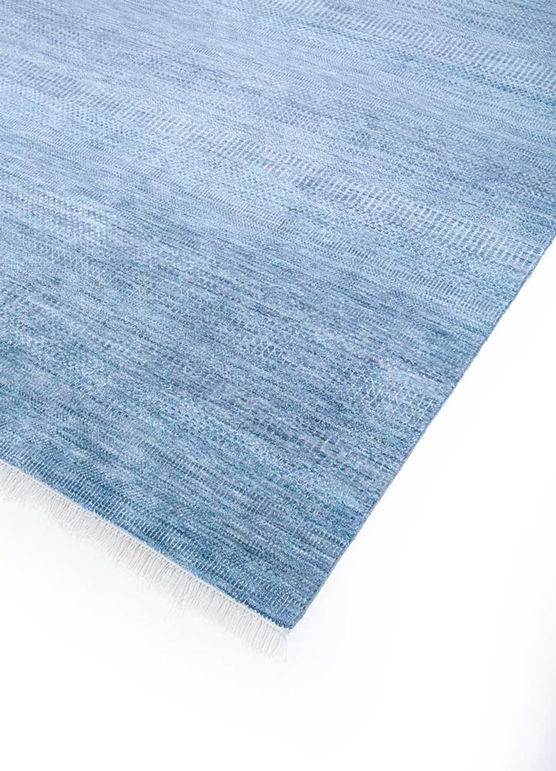 Tappeto di lana - 270 x 180 cm - blu mare