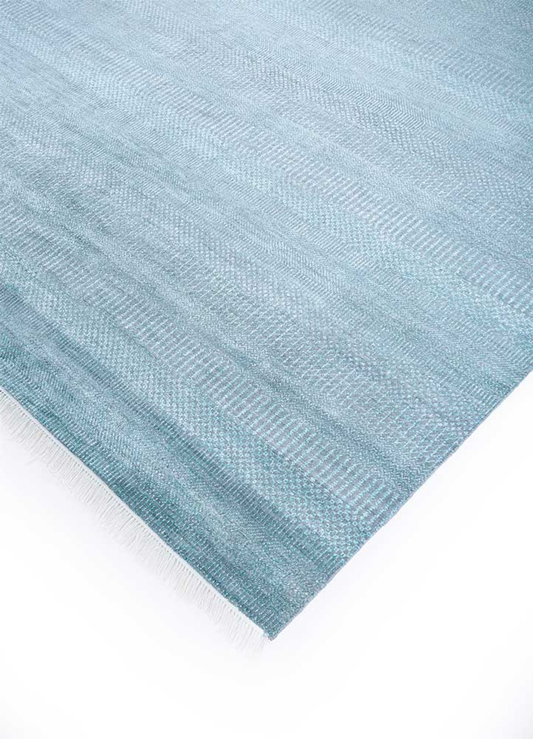 Tappeto di lana - 300 x 240 cm - blu chiaro