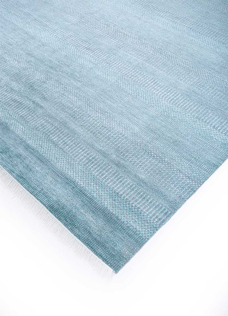 Tappeto di lana - 300 x 240 cm - blu chiaro