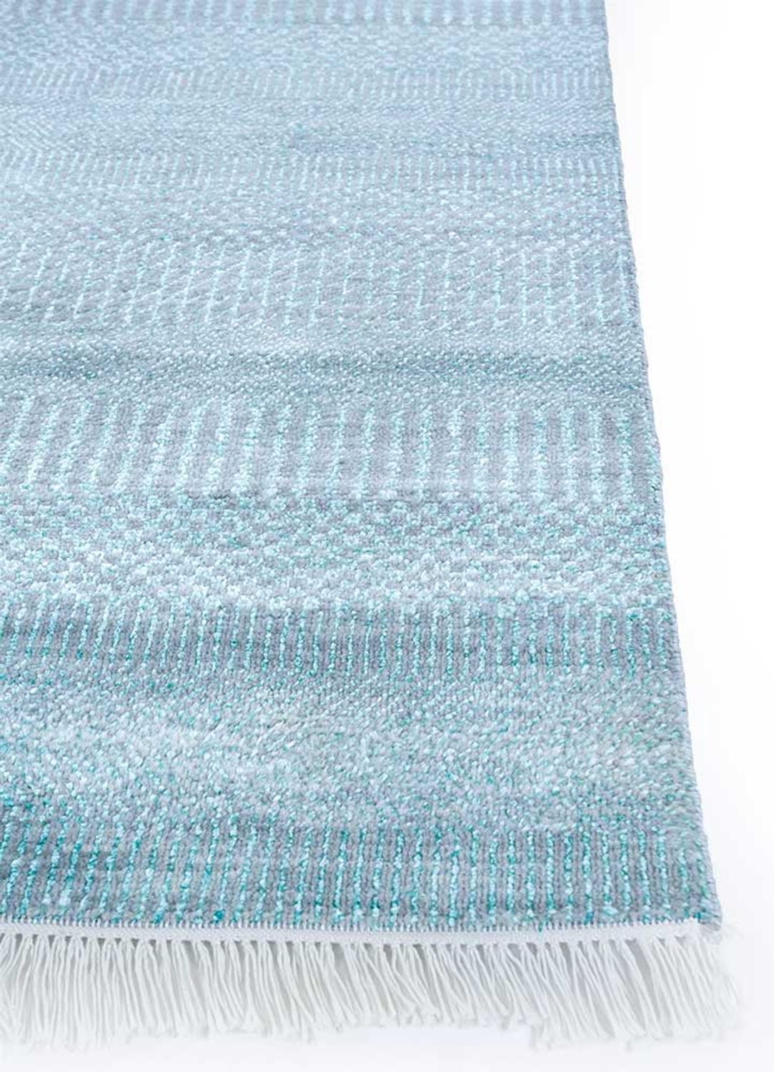 Tappeto di lana - 300 x 240 cm - blu chiaro
