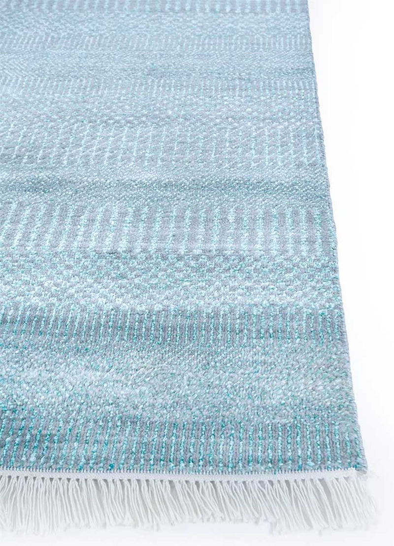 Tappeto di lana - 300 x 240 cm - blu chiaro