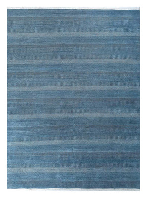 Tappeto di lana - 360 x 270 cm - blu scuro