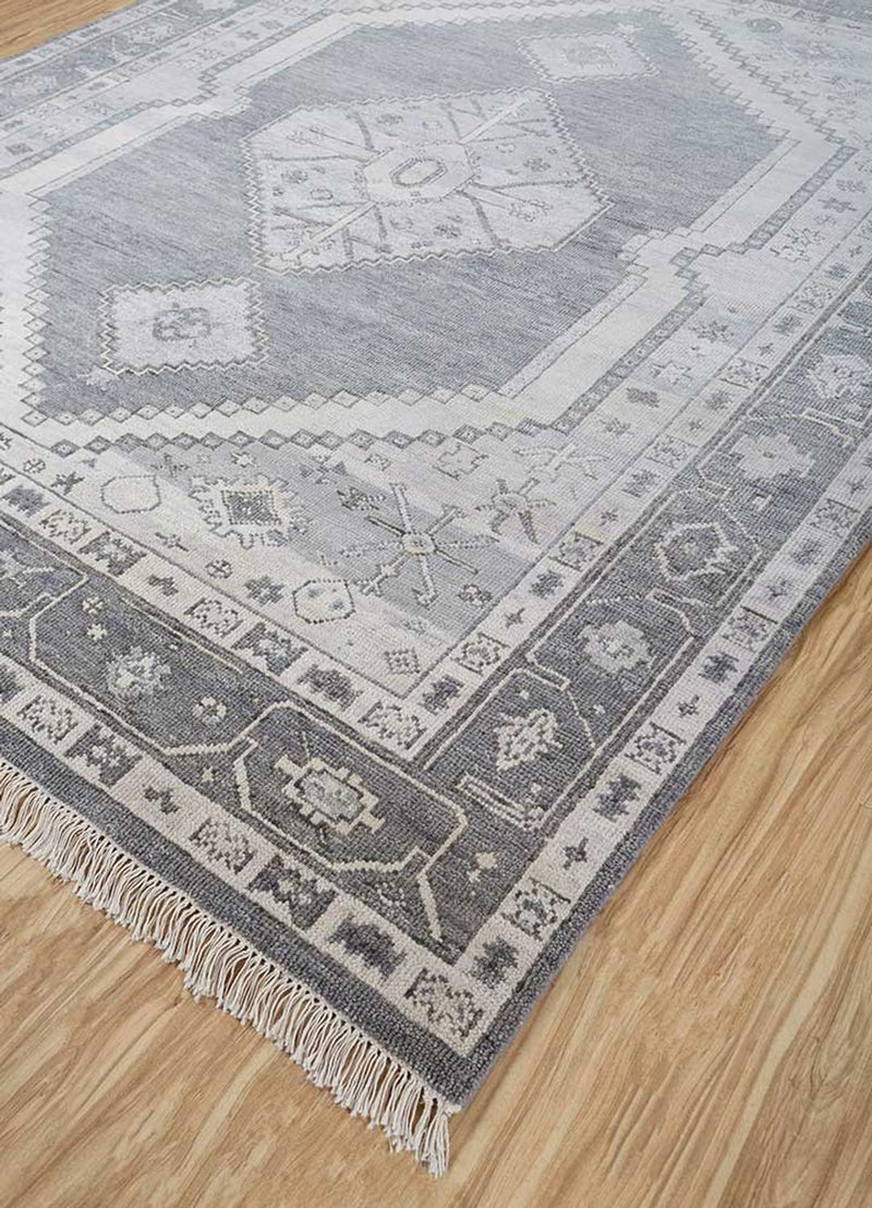 Tappeto di lana - 300 x 240 cm - grigio