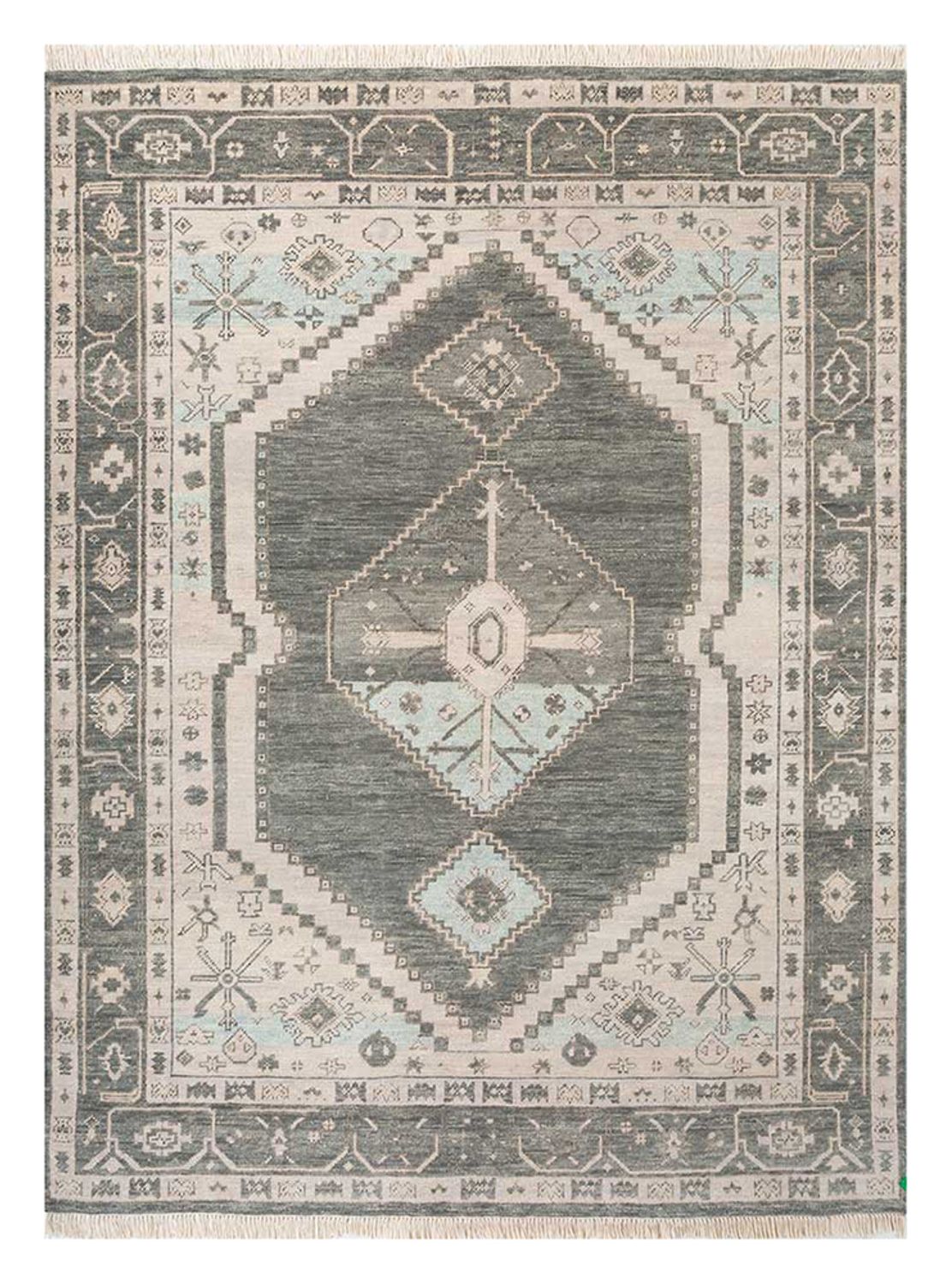 Tappeto di lana - 300 x 240 cm - grigio