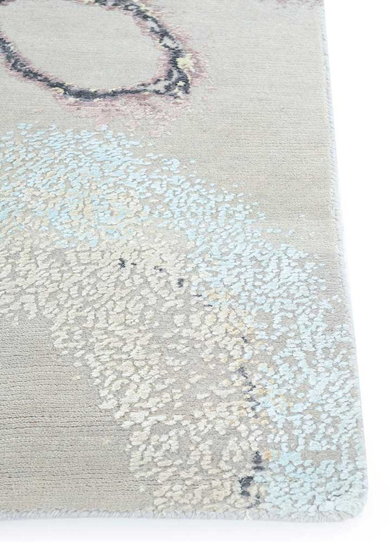 Tappeto di design - 450 x 360 cm - argento