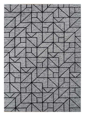 Tappeto di lana - 330 x 240 cm - grigio