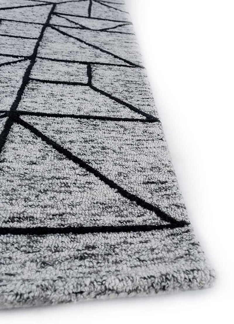 Tappeto di lana - 330 x 240 cm - grigio