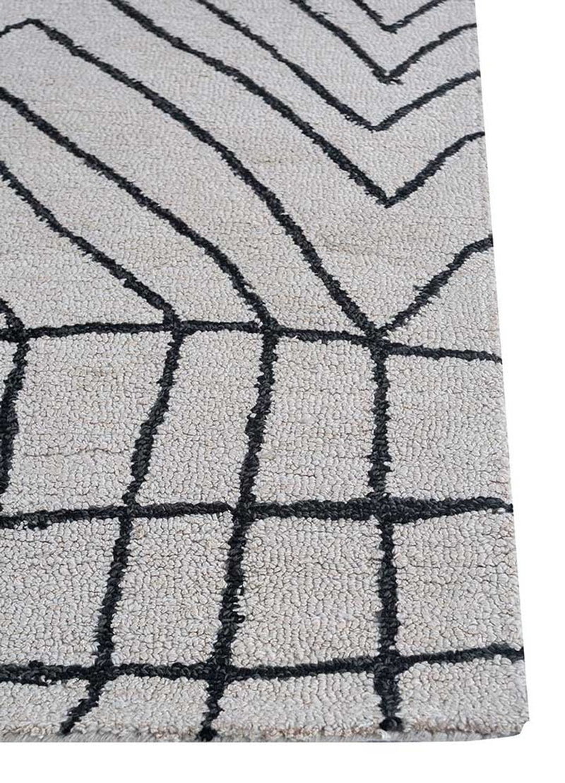 Tappeto di lana - 330 x 240 cm - grigio chiaro