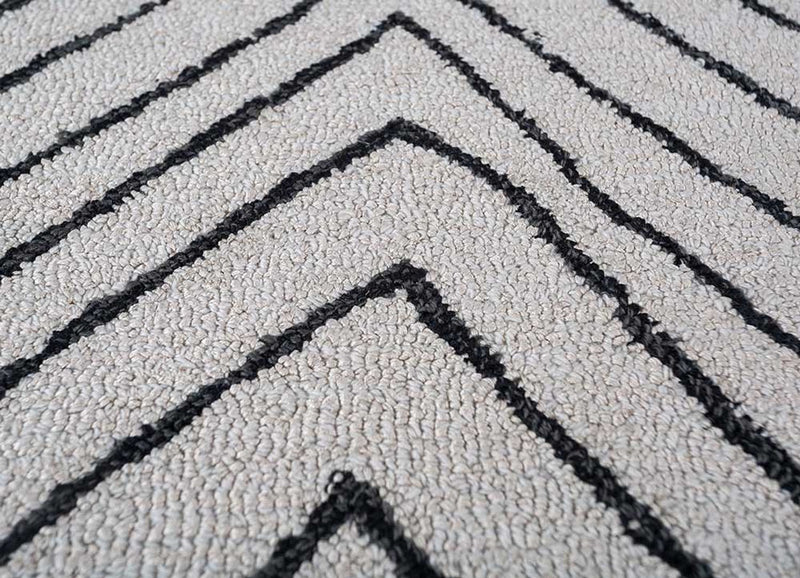 Tappeto di lana - 330 x 240 cm - grigio chiaro