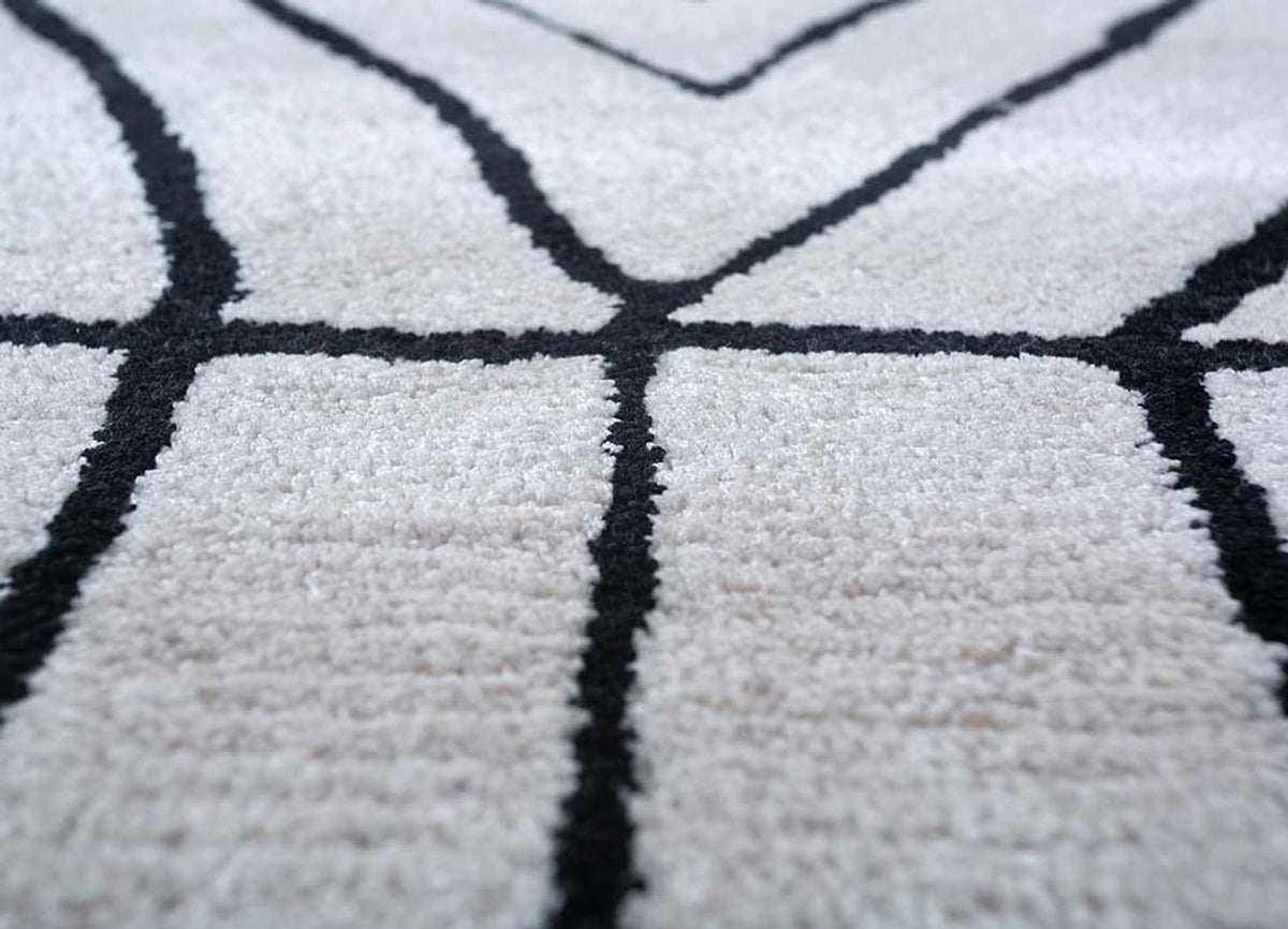 Tappeto di lana - 330 x 240 cm - grigio chiaro