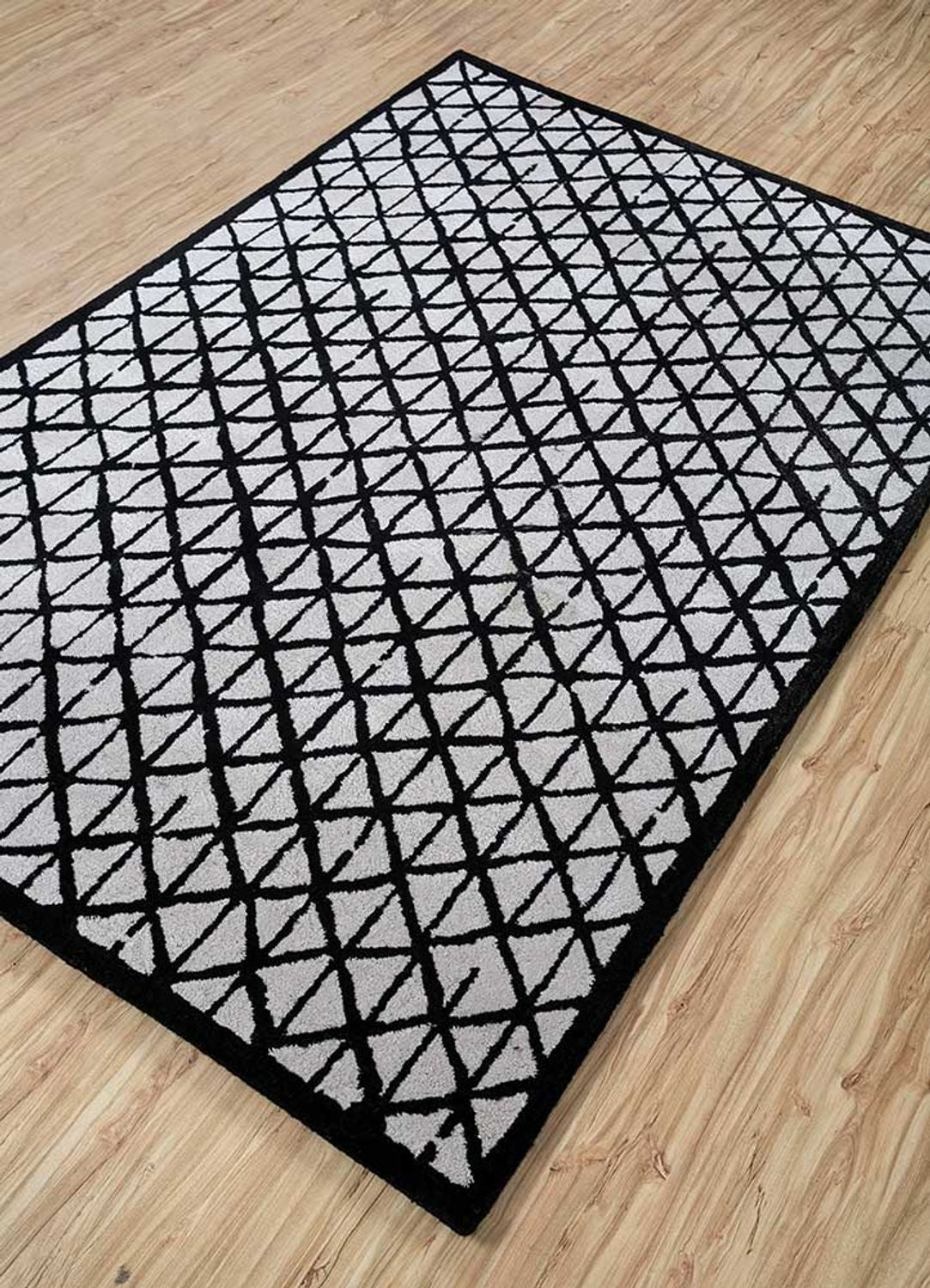 Tappeto di lana - 360 x 270 cm - grigio chiaro