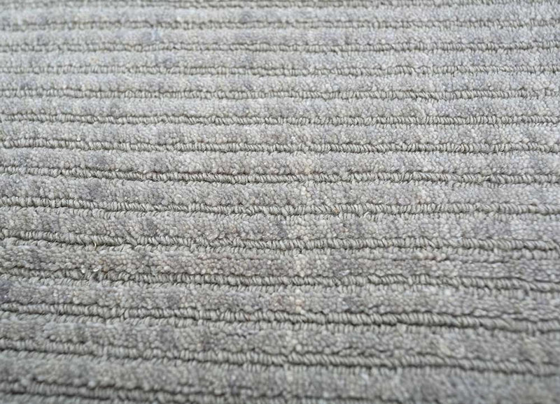 Tappeto di lana - 240 x 150 cm - grigio chiaro