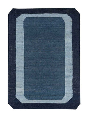 Tappeto Sisal forma speciale  - 270 x 180 cm - blu