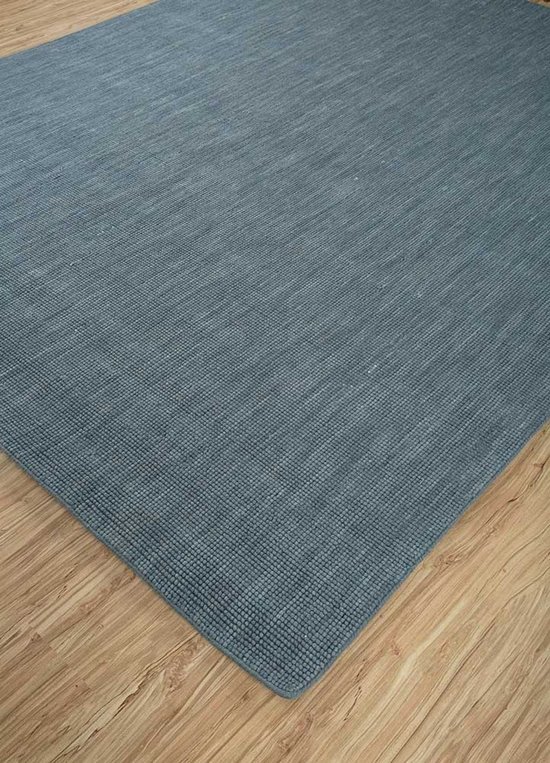 Tappeto di lana - 300 x 240 cm - blu mare