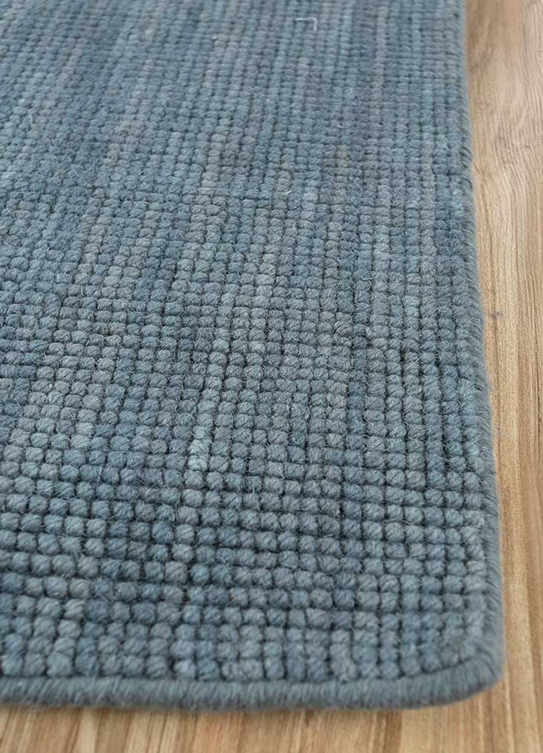 Tappeto di lana - 300 x 240 cm - blu mare
