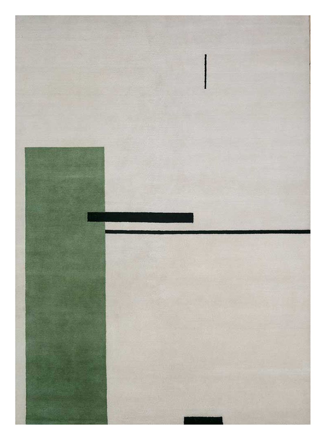 Tappeto di lana - 270 x 180 cm - grigio chiaro