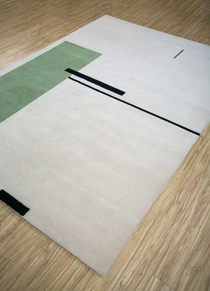 Tappeto di lana - 270 x 180 cm - grigio chiaro