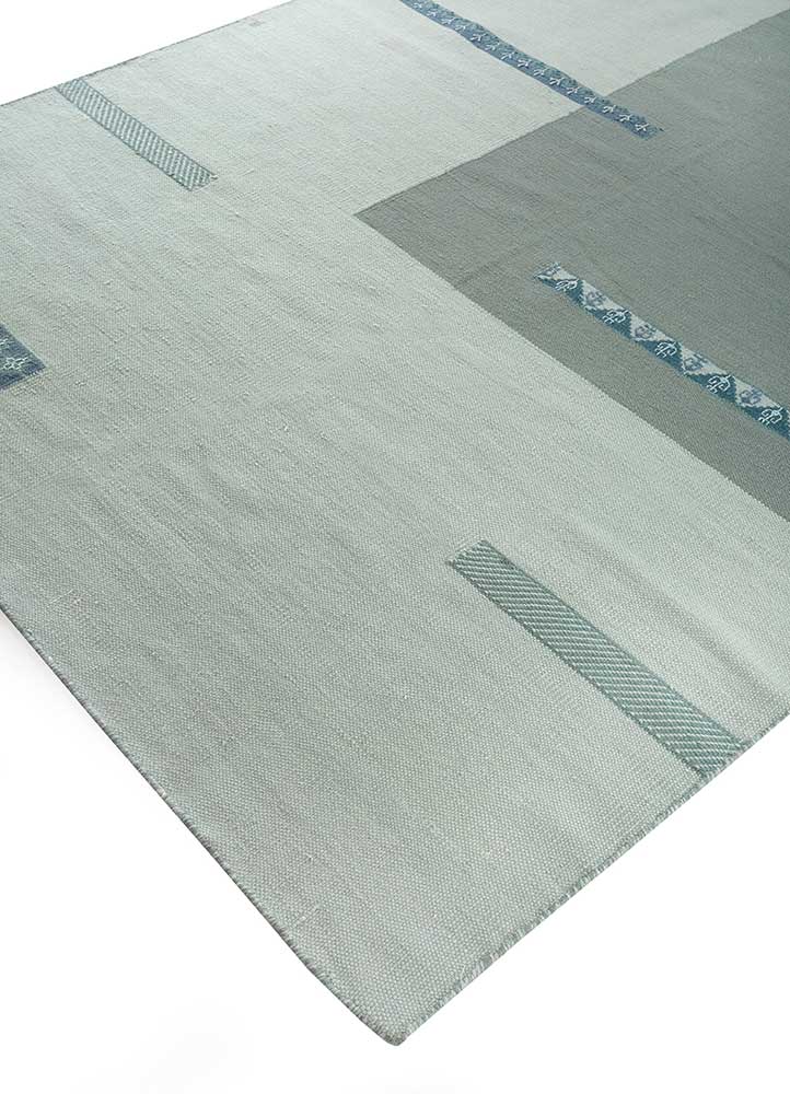 Tappeto di lana - 270 x 180 cm - turchese
