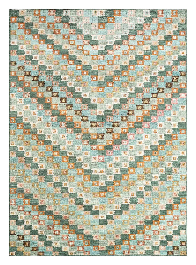 Tappeto di lana - 270 x 180 cm - arancione