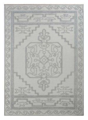 Tappeto di lana - 270 x 180 cm - crema