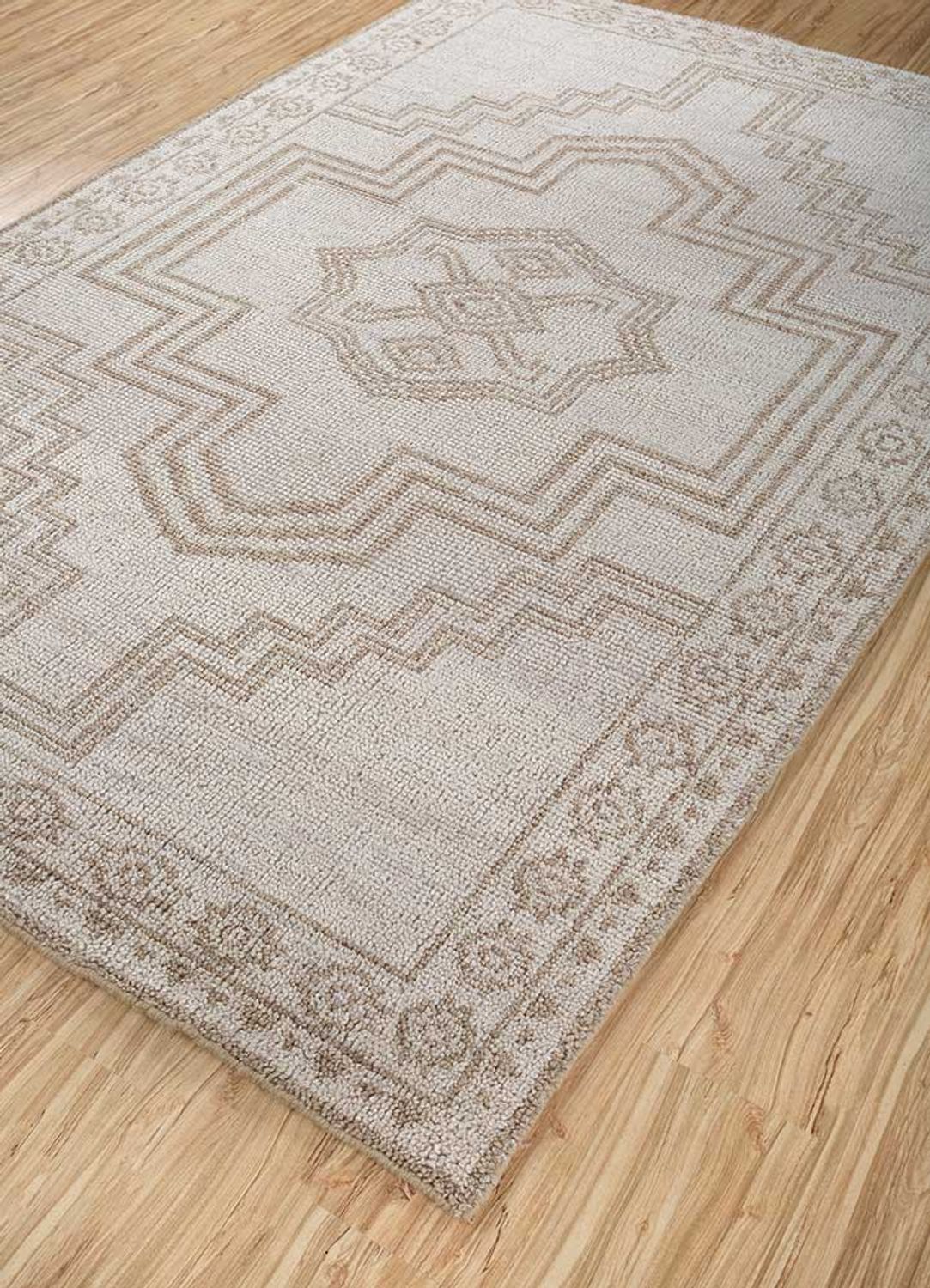 Tappeto di lana - 270 x 180 cm - crema