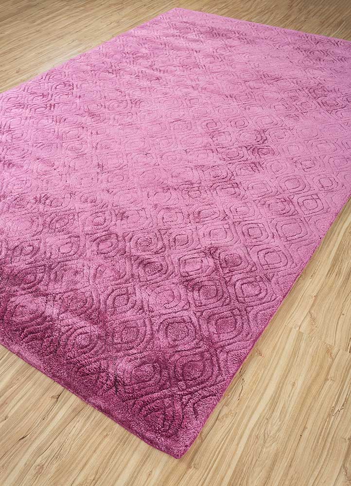 Tappeto di design - 270 x 180 cm - rosa