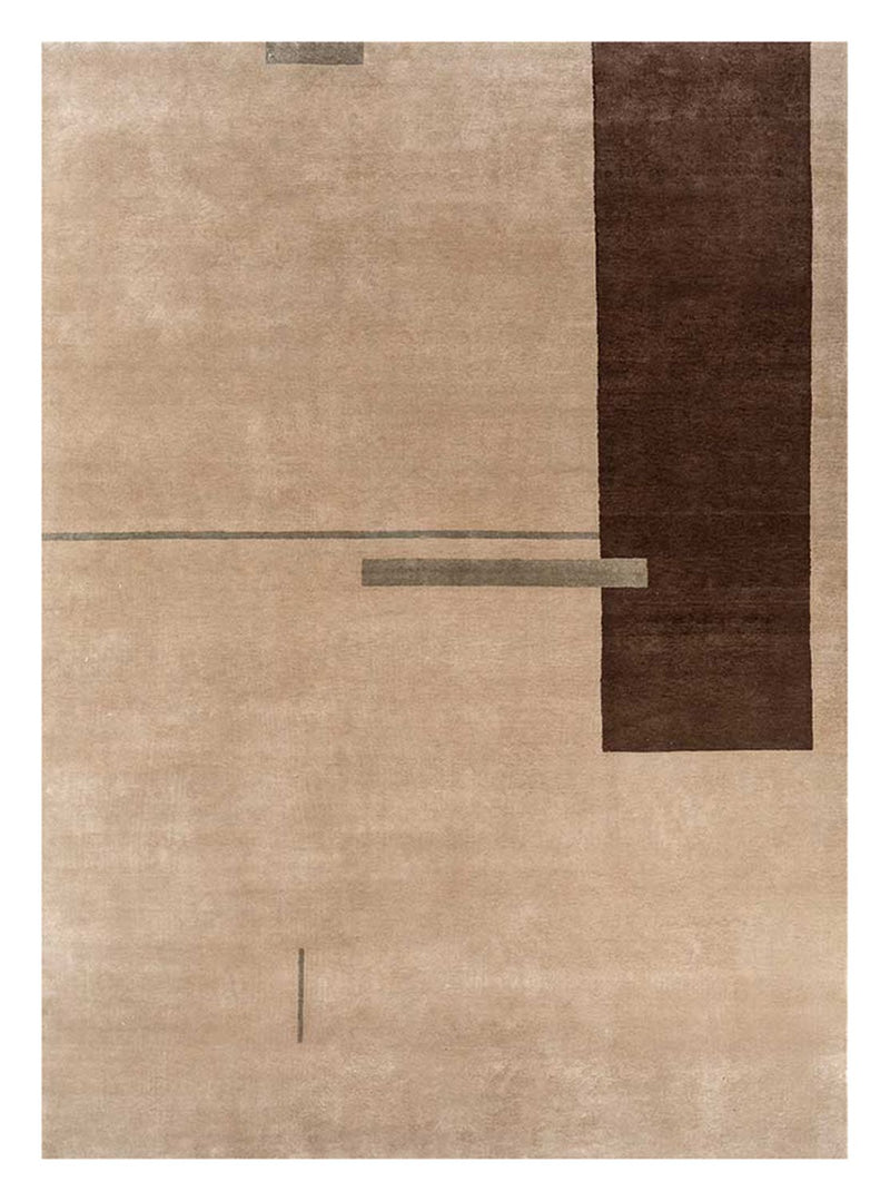 Tappeto di lana - 300 x 240 cm - marrone chiaro