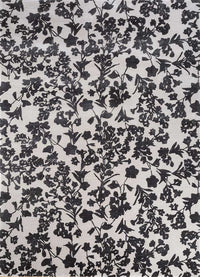 Tappeto di lana - 270 x 180 cm - bianco e nero