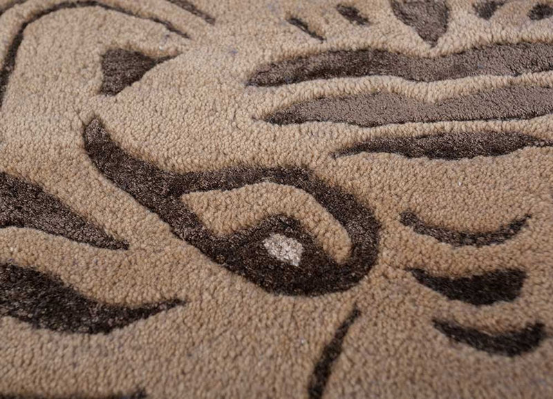 Tappeto di lana - 270 x 180 cm - beige