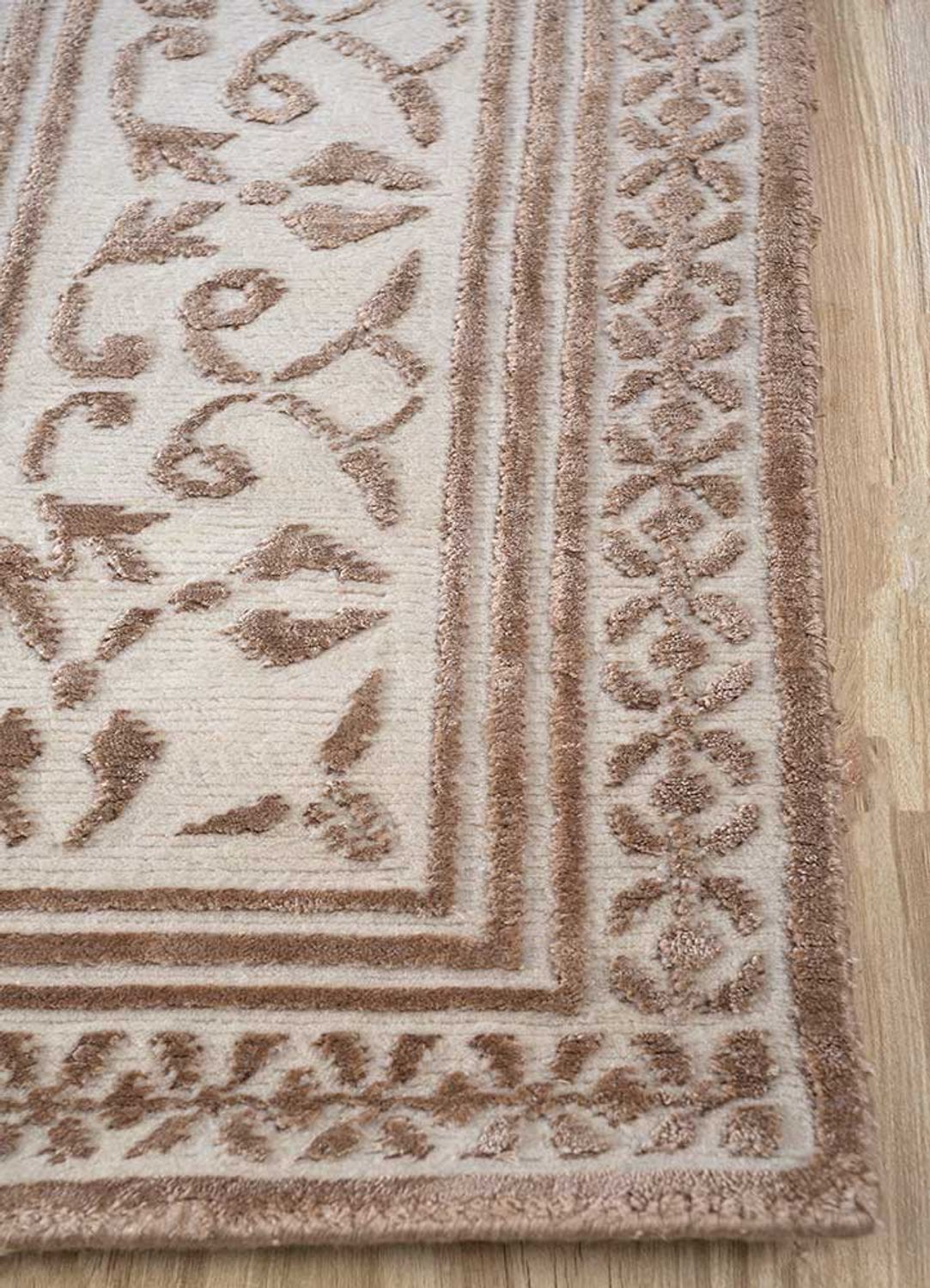 Tappeto di lana - 270 x 180 cm - grigio chiaro