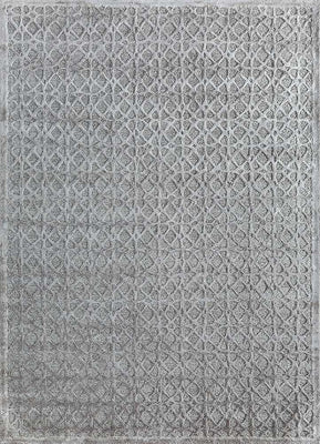 Tappeto di lana - 240 x 150 cm - grigio chiaro