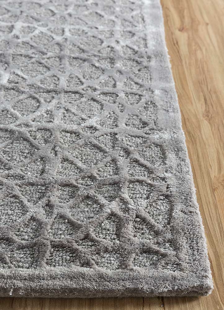 Tappeto di lana - 240 x 150 cm - grigio chiaro