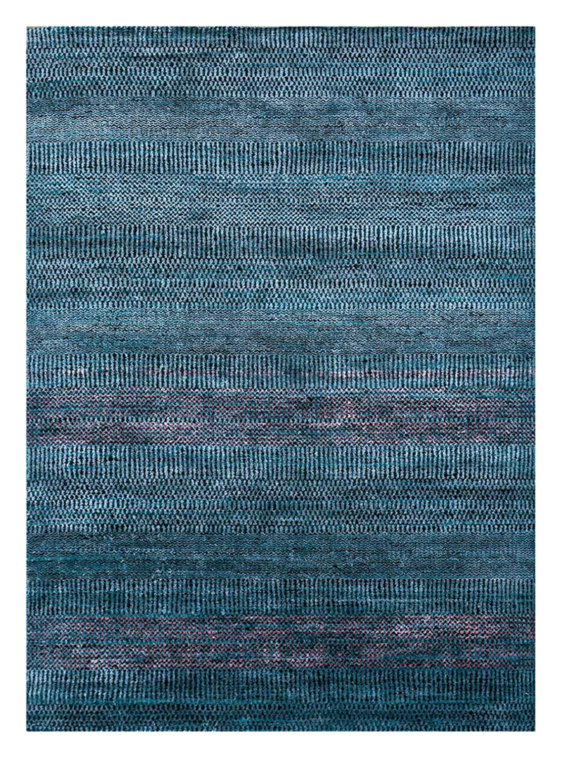 Tappeto di lana - 270 x 180 cm - blu scuro