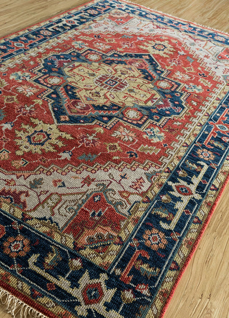 Tappeto di lana - 270 x 180 cm - rosso