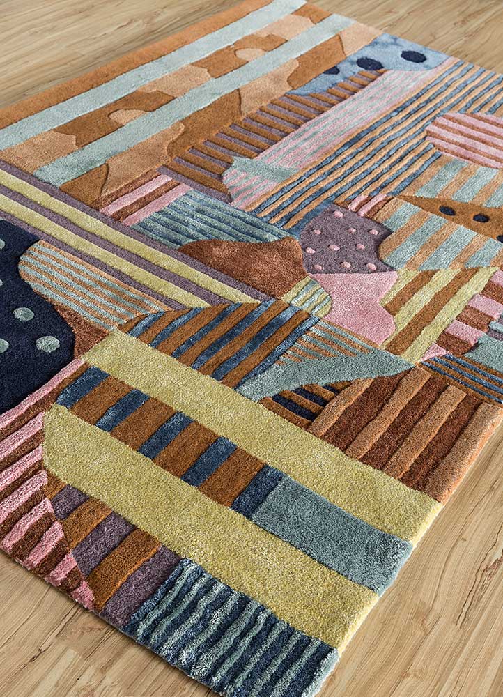 Tappeto di lana - 270 x 180 cm - multicolore