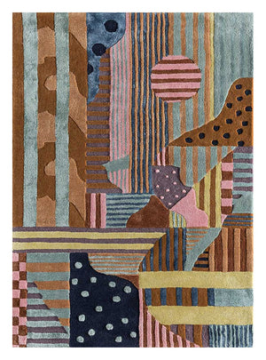 Tappeto di lana - 270 x 180 cm - multicolore