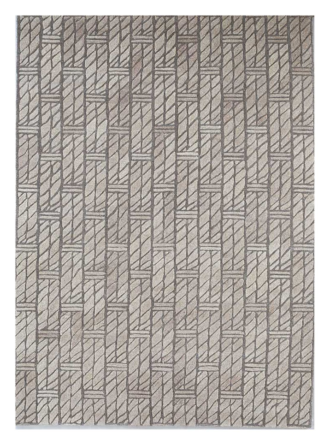 Tappeto di lana - 240 x 150 cm - beige scuro