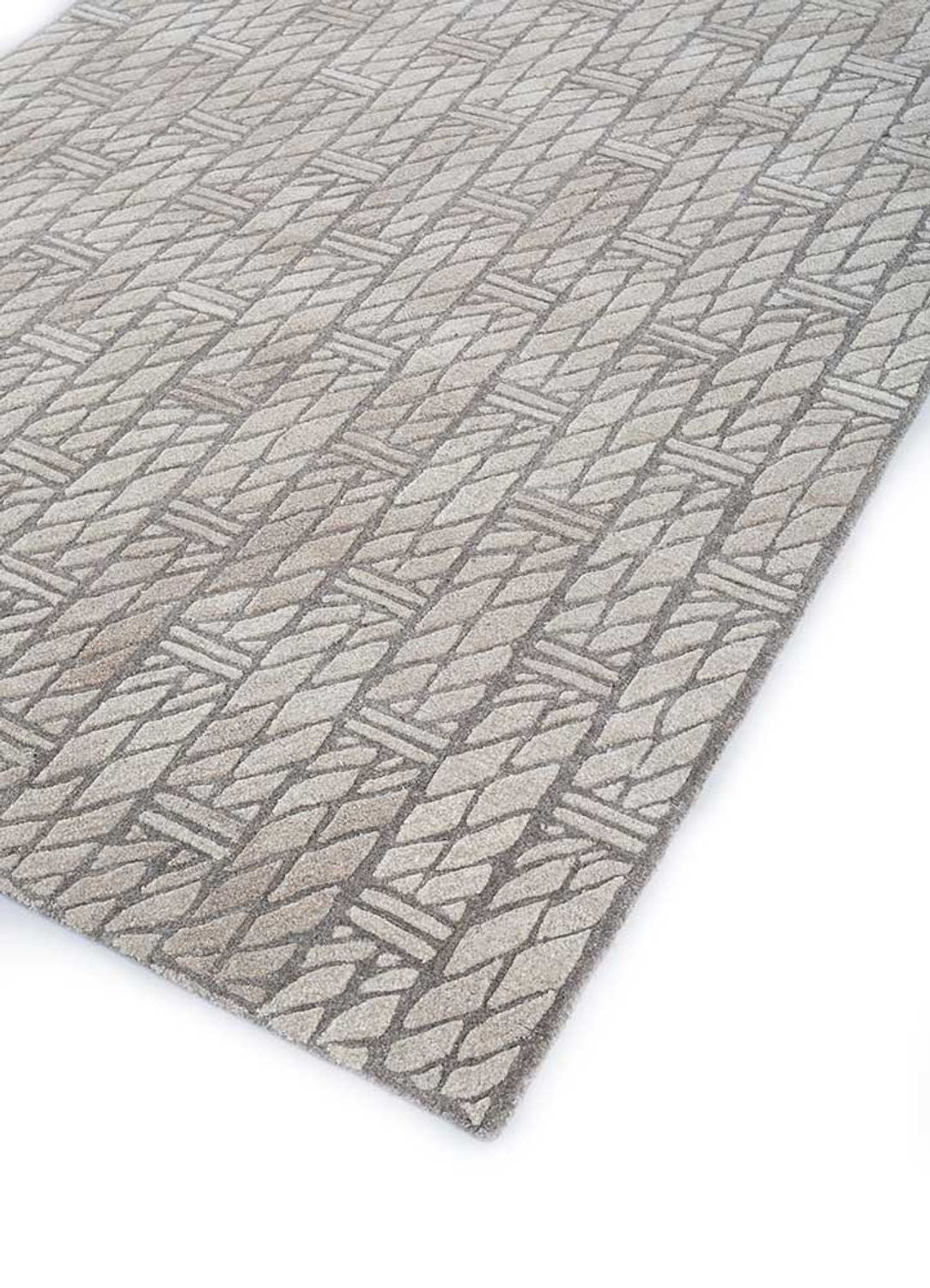 Tappeto di lana - 240 x 150 cm - beige scuro