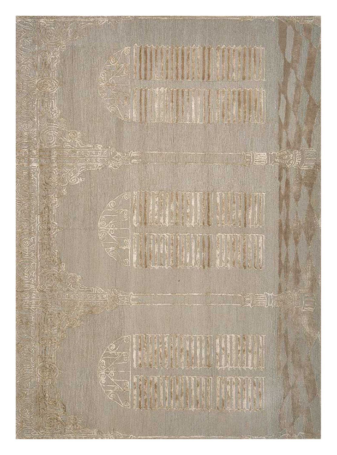 Tappeto di lana - 240 x 150 cm - beige