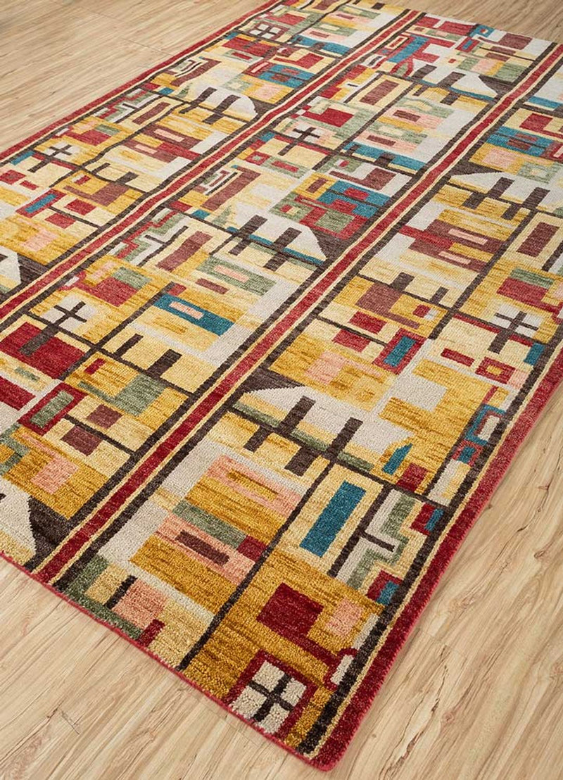 Tappeto di lana - 270 x 180 cm - arancione